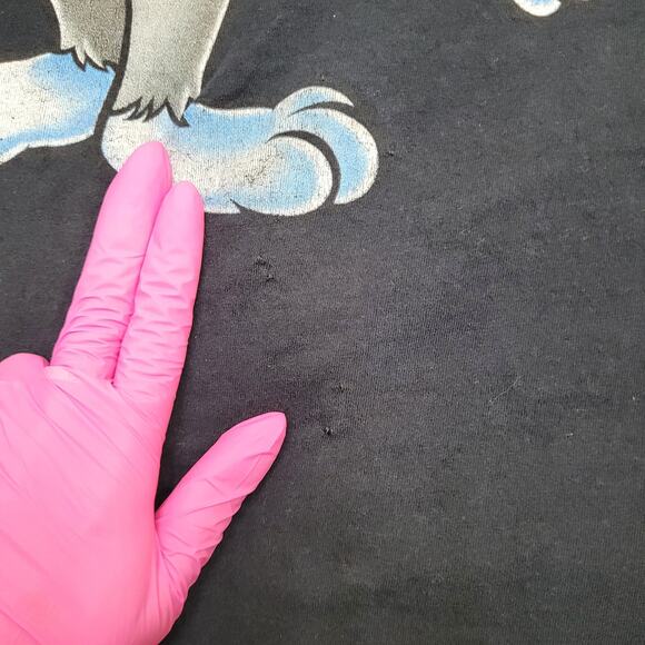 Tom-And-Jerry Shirt XL/2XL 25x29 Black - Picture 4 of 12